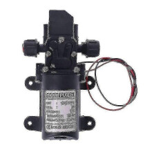 12 V Gleichstrom, 130 PSI, 6 l/min Wasser, Hochdruck-Membranpumpe, selbstansaugend, 70 W-QH