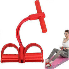 Multifunktions-Zugseil-Pedal-Widerstandsband Bodybuilding-Expander elastisches Zugseil Trainingsgerät Beintrainer
