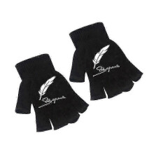 Damen gestrickte, wärmende, fingerlose Winterhandschuhe f54