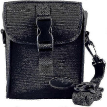 Kompaktes Fernglasetui, universelles Etui für Ferngläser, elegant und robust, Oxford-Gewebe, verstellbare Trageriemen, für 42-mm-Ferngläser