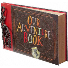 Abenteuerbuch, Hardcover-Scrapbook, Fotoalbum, Reise-Scrapbook für Jubiläen und Hochzeiten