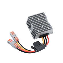 12V-auf-24V-Aufwärtswandler mit austauschbaren Sicherungen, einfach zu installieren, mehrfarbig