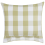 Beliani Throw Cushion TAMNINE 45 x 45 cm Light Green Checked 4