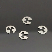 Vergasernadelclips und Hauptdüsenclips für Motorräder, silber, 4 Stück, passend für PWK, PWM und PJ, PE, langlebig