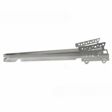 Robuste, hitzebeständige Mehrzweckzange aus Edelstahl im Feuerwehr-Design für Grill und Küche