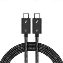 Robustes Thunderbolt-5-Kabel (2 m), 80 Gbit/s USB-C-Ladefunktion (240 W), 8K-Display mit 60 Hz