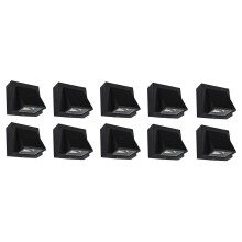 10x 5W moderne LED-Wandleuchte, wasserdicht, für den Außenbereich, geeignet für Flur, Hof, Tor, Terrasse, Balkon und Garten