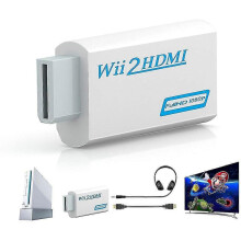 Robuster Wii-zu-HDMI-Adapter, Wii-zu-HDMI-Konverteranschluss unterstützt alle Wii-Anzeigemodi