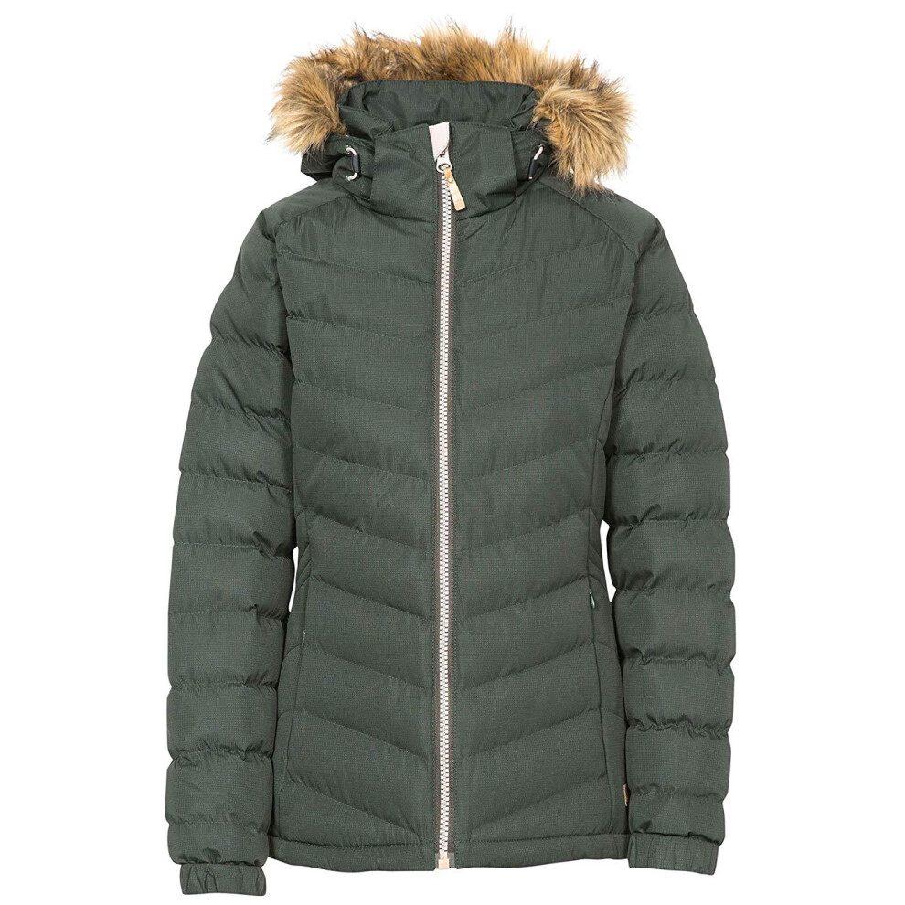 Trespass (Xs, Olive) Womens/Ladies Nadina Waterproof Padded Jacket