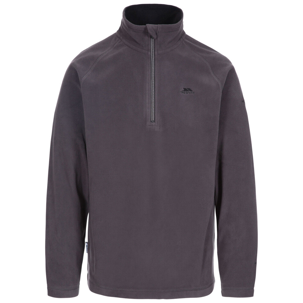 Trespass (M, Dark Grey) Mens Blackford Microfleece