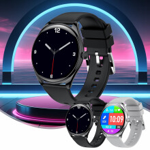 Jacenvly Damen-Smartwatch mit HD-Display, Bluetooth-Anruffunktion, langer Akkulaufzeit, anpassbaren Zifferblättern und Kompatibilität mit iOS und