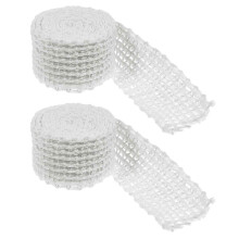 2 Rollen Bratnetz aus Baumwollgarn, elastisches Frischhaltenetz zum Kochen und Backen