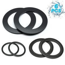 Kit de 6 joints toriques en caoutchouc pour vannes à piston de piscine, joint de rechange pour crépine et raccords, références 10745, 10262 et
