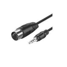 5-poliger DIN-Stecker auf 3,5-mm-Stereo-Stecker-Audiokabel, Konverterkabel