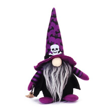 Décorations de gnomes d'Halloween pour la maison, cadeaux en peluche pour femmes, compatibles avec un plateau à étages pour table d'Halloween,