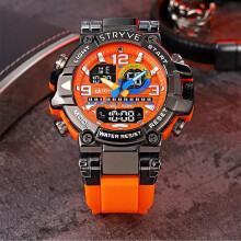 Sportliche, leuchtende elektronische Armbanduhr, multifunktionale, coole Uhr, Smartwatch