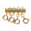 Shinycome Jewelry Connectors Κολιέ με Στρώσεις, Μαγνητικός Σωλήνας για Στοιβαζόμενα Κολιέ 1