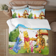Ensemble de couette 3 pièces Winnie Bedding, taille standard, 1 couette + 2 taies d'oreiller, en microfibre douce pour adolescents, hommes, femmes