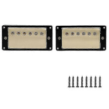 Passives Tonabnehmerset für E-Gitarre, Hals- und Stegtonabnehmer. Kompatibel mit Custom-Instrumentenprojekten.