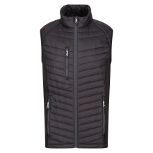 (XXL, Navy/Seal Grey) Regatta Professional Mens Quilted Hybrid Gilet