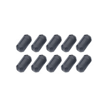 Minxio 10 Stück Anti-Interferenz-Ferrit-Entmagnetisierungsfilter-Kabelkern-Drosselklemme EMV, 5 mm