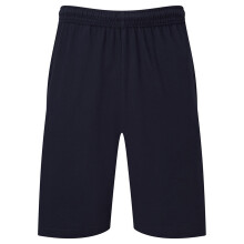 (S, Deep Navy) Fruit of the Loom Mens Iconic 195 Jersey Shorts