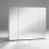 Armario con Espejo Blanco 90 x 15 x 75 cm 3