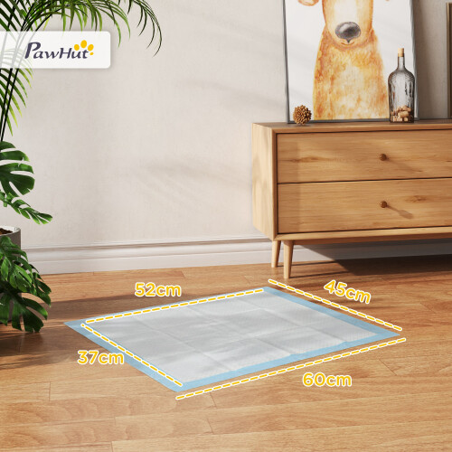 PawHut Empapadores para Perro Azul 45 x 60 cm 2