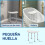 Homcom Taburete de Ducha Bicolor 50 x 50.6 x 56.5 cm 5
