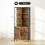 Homcom Librería Marrón 75 x 34 x 172 cm 3
