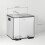 Homcom Cubo de Basura Gris 41.7 x 36.6 x 43.2 cm 3