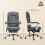 Vinsetto Silla de Oficina Gris 65 x 70 x 119 cm 3