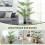 Homcom Palmera Artificial Verde 20 x 20 x 170 cm 6