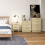 Homcom Conjunto para Hogar Marrón 60 x 38 x 88.5 cm 2