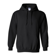 (M, Black) Gildan Heavy Blend Adult Unisex Hooded Sweatshirt / Hoodie