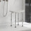 Homcom Taburete de Ducha Bicolor 50 x 50.6 x 56.5 cm 2