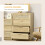 Homcom Conjunto para Hogar Marrón 60 x 38 x 88.5 cm 4