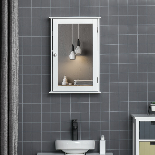 Armario de Baño Blanco 41 x 14 x 60 cm 1