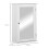Armario de Baño Blanco 41 x 14 x 60 cm 3