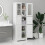 Homcom Columna de Baño Blanco 60 x 30 x 170.5 cm 2