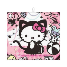 Tapis égouttoir Hello Kitty pour plan de travail, en microfibre, à absorption rapide.