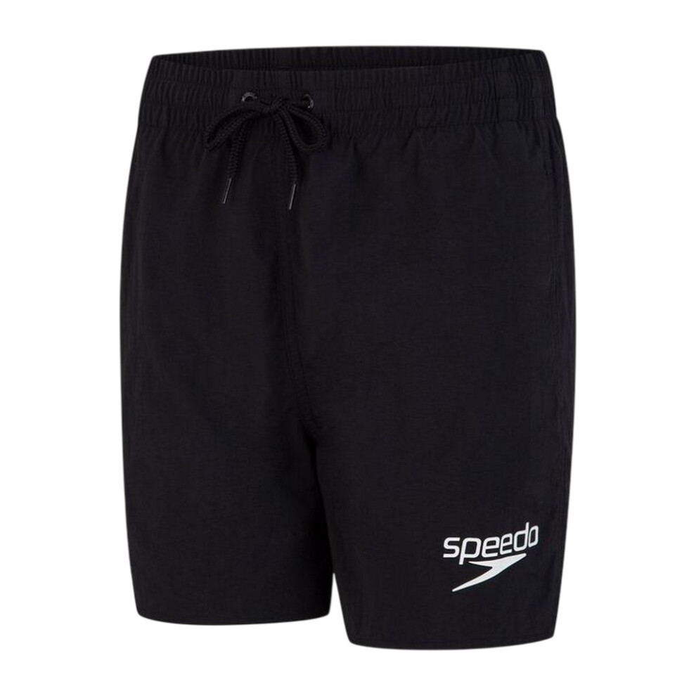 Speedo (6-7 Years, Black) Boys Essential 13 Swim Shorts
