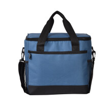 Sac de pique-nique pratique Mizh pour l'extérieur, sac isotherme imperméable, sac fourre-tout multifonctionnel pour les voyages et le camping (bleu