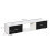 Homcom Mueble de TV Bicolor 140 x 30 x 32 cm 4