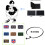(White Red)England Flag Embroidered Arm Patch Clothing Backpack Cap Accessory Decorations 7