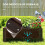 Outsunny Huerto Urbano Rectangular Marrón 100 x 36.5 x 36 cm 6