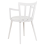 Beliani Set of 4 Dining Chairs MORILL White 6