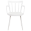 Beliani Set of 4 Dining Chairs MORILL White 5