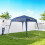 Outsunny Carpa Plegable Azul 240 x 240 x 250 cm 3