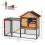 PawHut Conejera de Exterior Multicolor 122 x 63 x 92cm 5